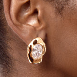 Molten Glow Crystal Studs