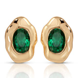 Molten Glow Crystal Studs