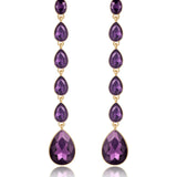 Crystallized Drop Earrings