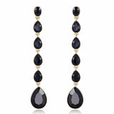 Crystallized Drop Earrings