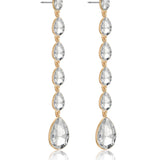 Crystallized Drop Earrings