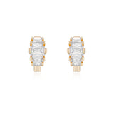 Diamond Shine Mini Hoop Earrings