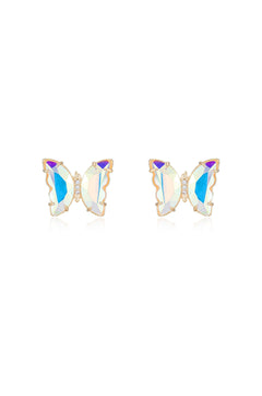 Flutter Away Crystal Earrings