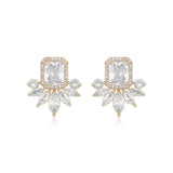 Shine Crystal Stud Earrings