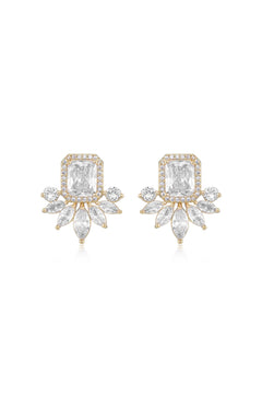 Shine Crystal Stud Earrings