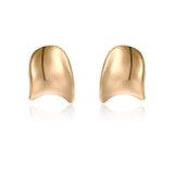 Curved Stud Earrings
