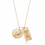 Zodiac Double Medallion Necklace