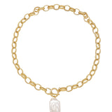 Edge of Water Pearl Pendant Necklace