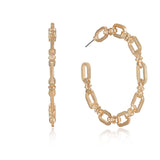 Geometry Hoop Earrings