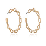 Geometry Hoop Earrings