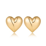 Heart Stud Earrings