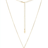 Mixed Crystal Initial Necklace