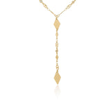 Augustine Layered Lariat Necklace