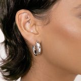 Small Thick Classic Hoops