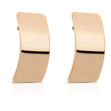 Rectangle Metal Stud Earrings