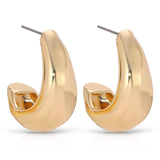 True Golden Hoop Earrings