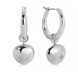 Polished Pebble Huggie Hoop Earrings