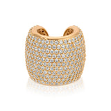 Crystal Statement Chunky Ear Cuff