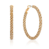 Rope Chain Hoops
