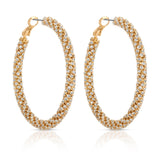 Rope Chain Hoops