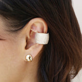 Crystal Statement Chunky Ear Cuff