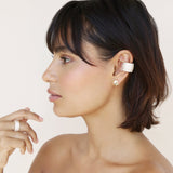 Crystal Statement Chunky Ear Cuff