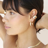 Scattered Crystal Chunky Ear Cuff