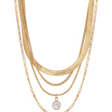 All the Chains Layered Necklace