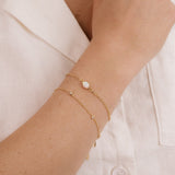 Dainty Bracelet Set with Extender