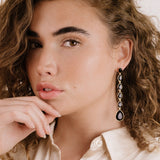 Crystallized Drop Earrings