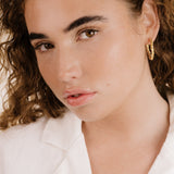 Spun Strands Hoop Earrings