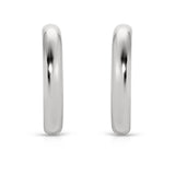 Medium Thick Classic Hoops