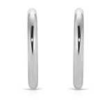 Large Thick Classic Hoops