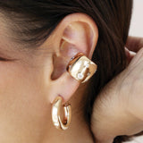 Scattered Crystal Chunky Ear Cuff