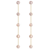 Dripping Pearl Delicate Drop Earrings