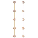 Dripping Pearl Delicate Drop Earrings