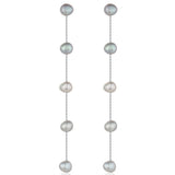 Dripping Pearl Delicate Drop Earrings