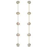 Dripping Pearl Delicate Drop Earrings