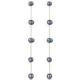 Dripping Pearl Delicate Drop Earrings