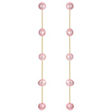 Dripping Pearl Delicate Drop Earrings