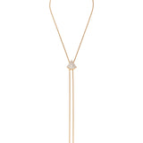Pavé Shine Bolo Necklace