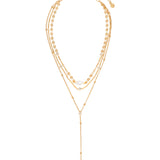 Forever Falling Pearl Lariat