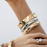 Double Golden Bangle Set