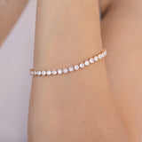 Crystal Chain Tennis Bracelet