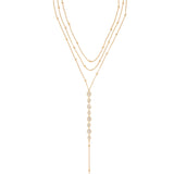Bali Dreams Crystal Lariat Necklace