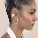 Scattered Crystal Chunky Ear Cuff