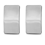 Rectangle Metal Stud Earrings