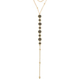 Bali Dreams Crystal Lariat Necklace