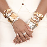 Open Abstract Cuff