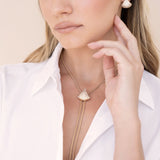 Pavé Shine Bolo Necklace